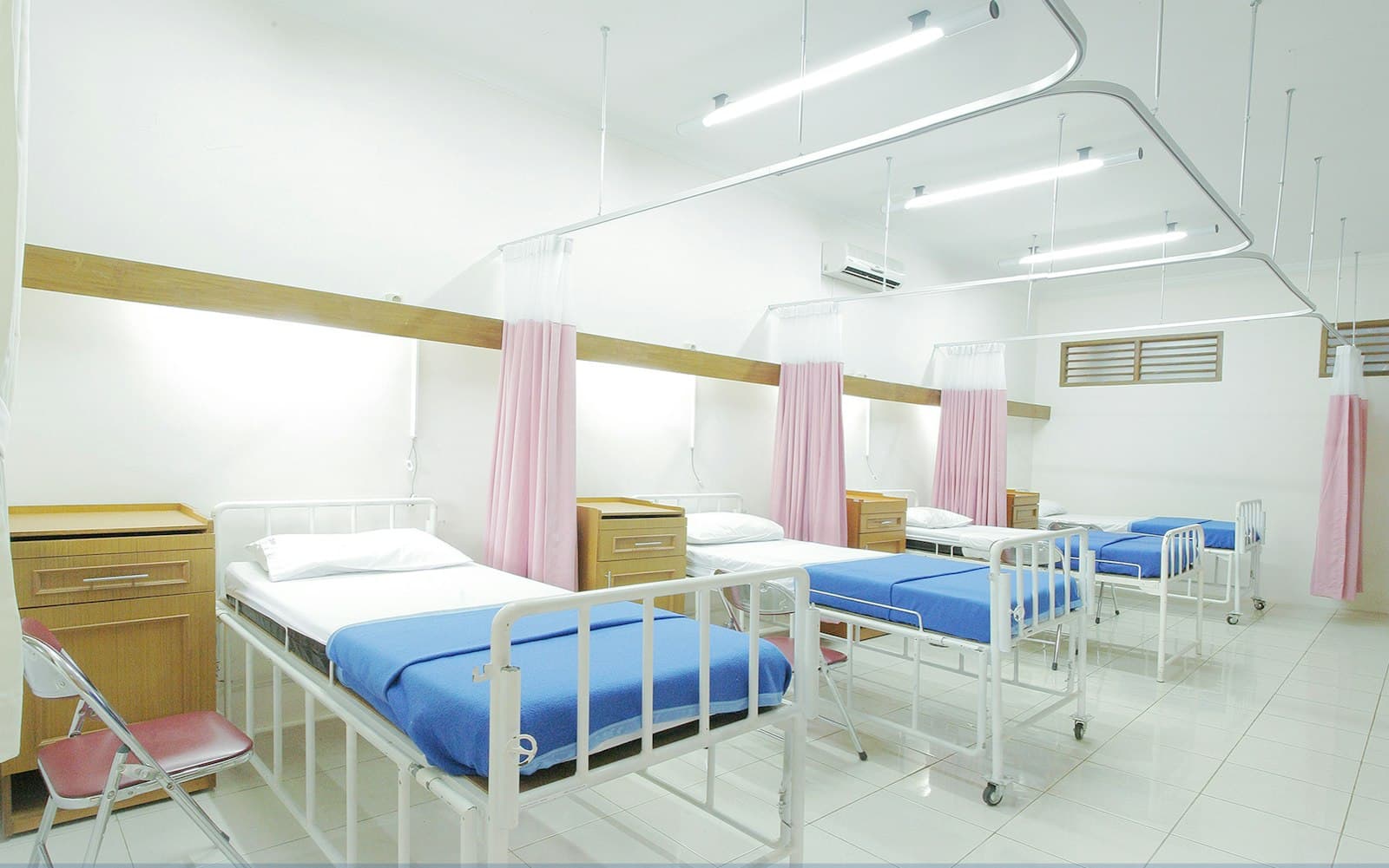 Healthcare professional caring for a patient